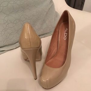 Aldo Pumps Nude Color Size 37 Slightly used